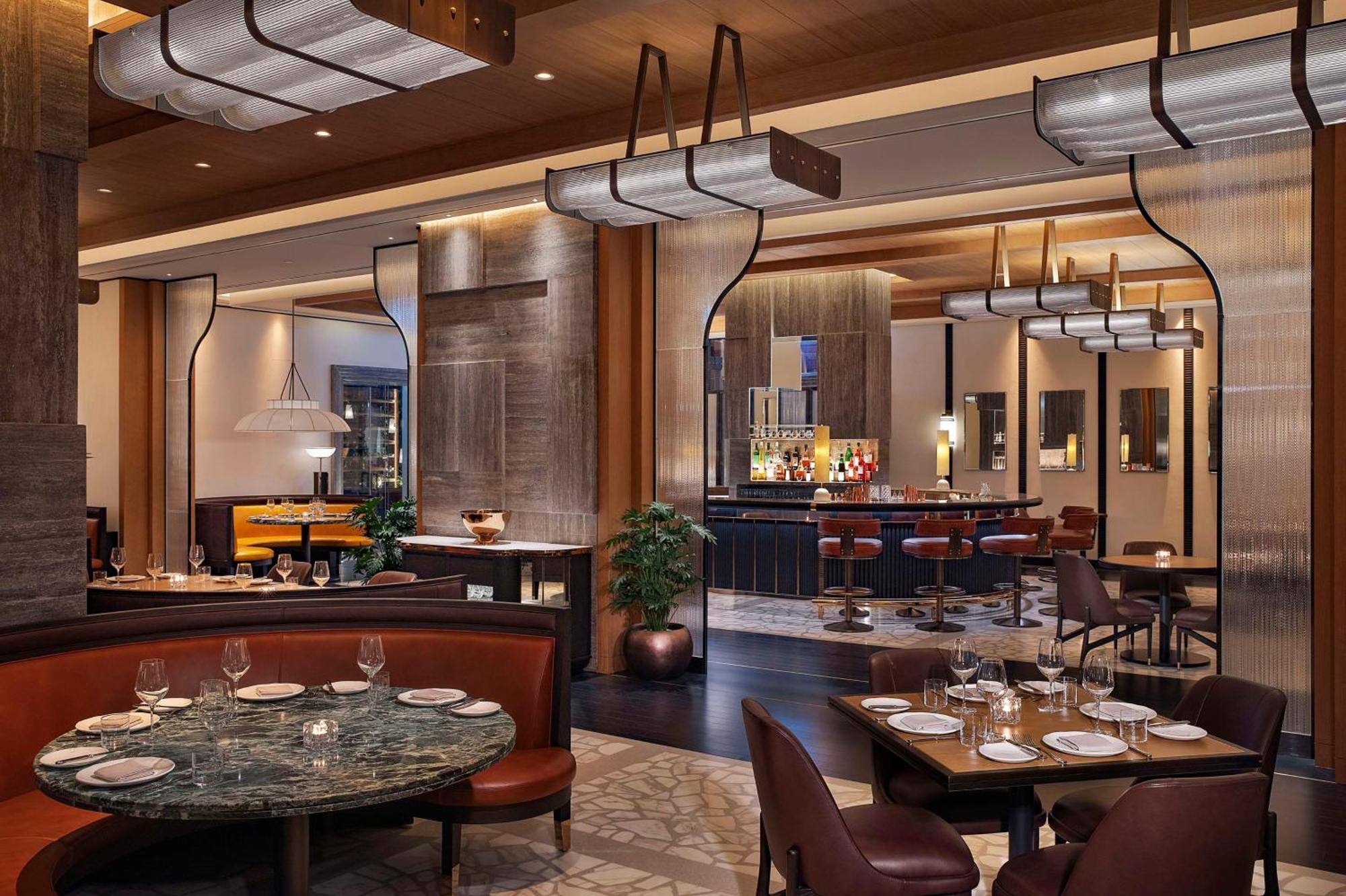 Waldorf Astoria Doha Lusail Exteriér fotografie The interior of the restaurant