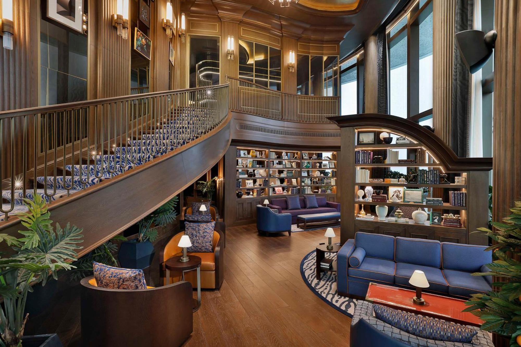 Waldorf Astoria Doha Lusail Exteriér fotografie Library