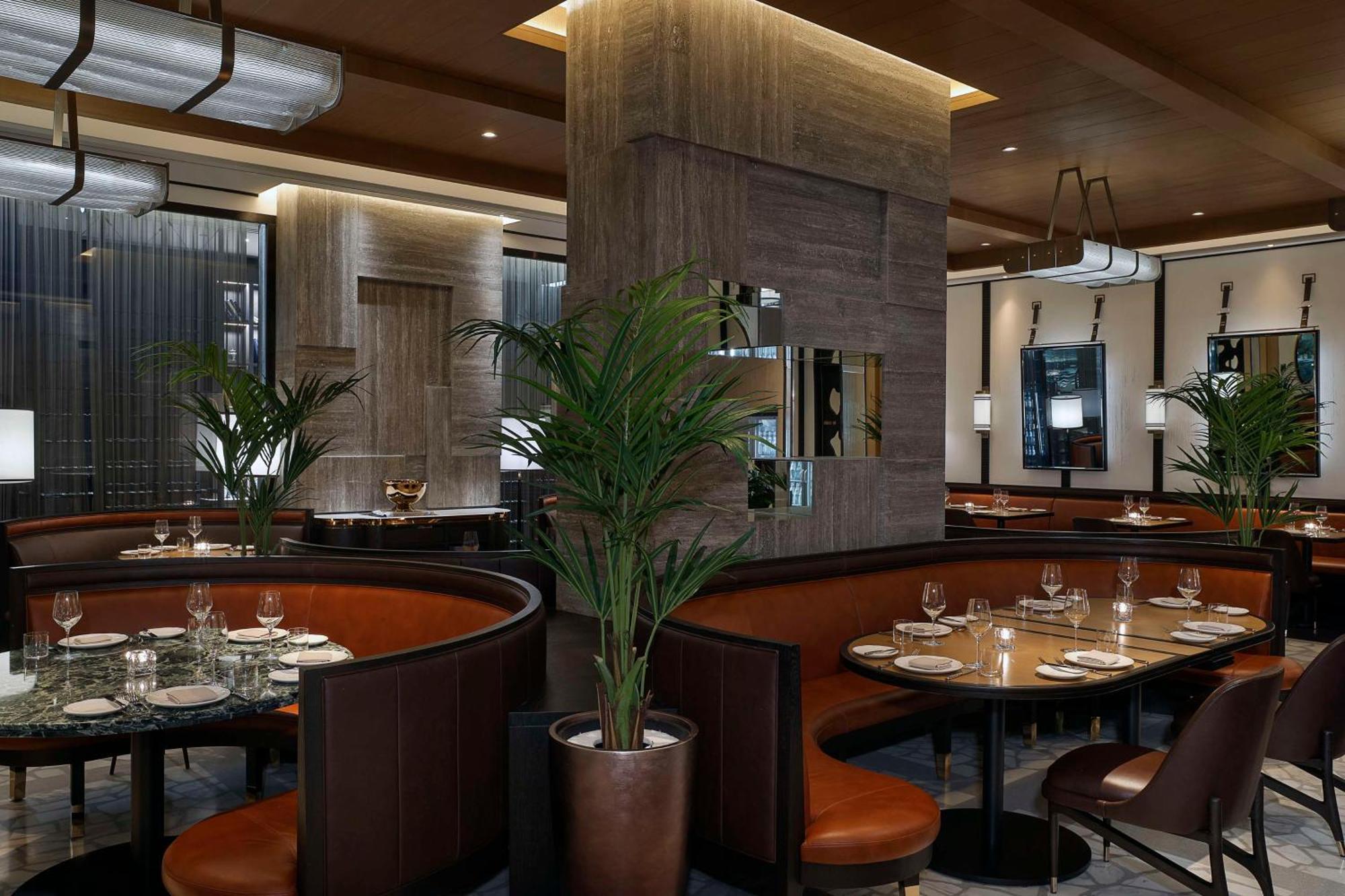 Waldorf Astoria Doha Lusail Exteriér fotografie Interior of the restaurant